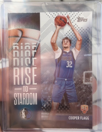 2025-26 Topps #RTS-1 Cooper Flagg Rise to Stardom — front
