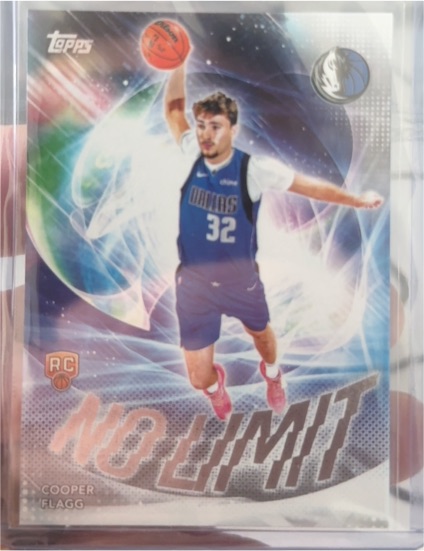 2025-26 Topps #NL-1 Cooper Flagg No Limit — front