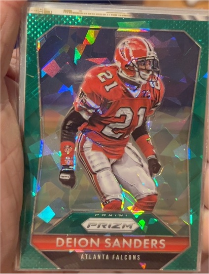 2015 Panini Prizm #21 Deion Sanders — front