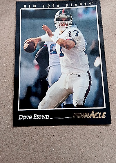 1993 Pinnacle #274 Dave Brown — front