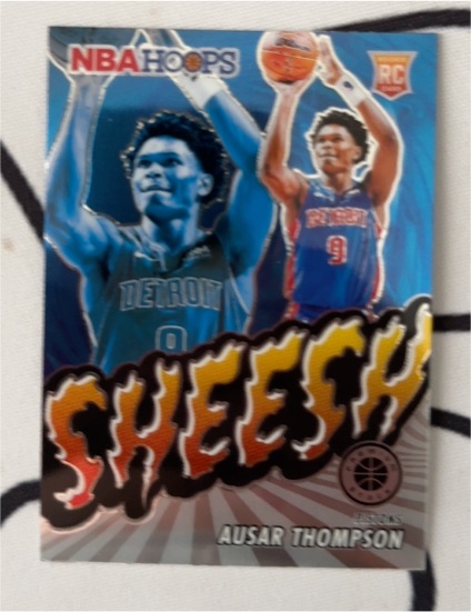 2023-24 Panini NBA Hoops Premium Stock #24 Ausar Thompson — front