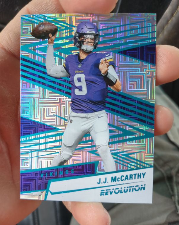 2025 Panini Revolution #138 J.J. McCarthy — front