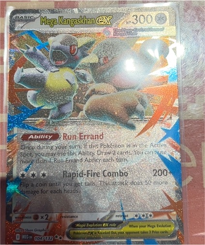 Mega Kangaskhan EX 104/132 — front
