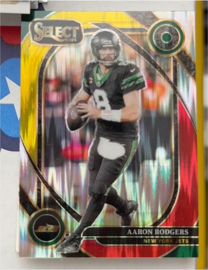 2024 Panini Select #231 Aaron Rodgers New York Jets — front