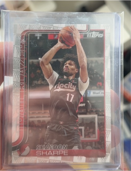 2025-26 Topps Basketball #127 Shaedon Sharpe — front