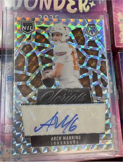 2024 Panini Mosaic Future Scripts Arch Manning — front