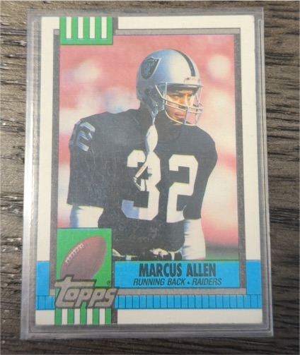 1990 Topps #289 Marcus Allen — front