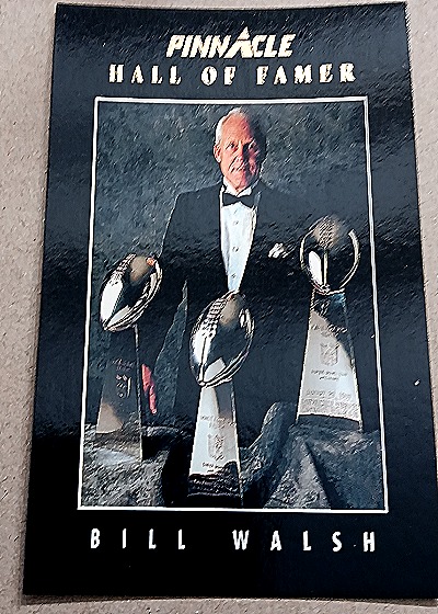 1993 Pinnacle #355 Bill Walsh — front