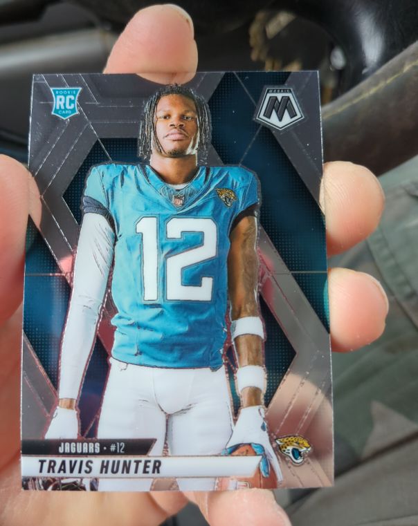 2025 Panini Mosaic #279 Travis Hunter — front