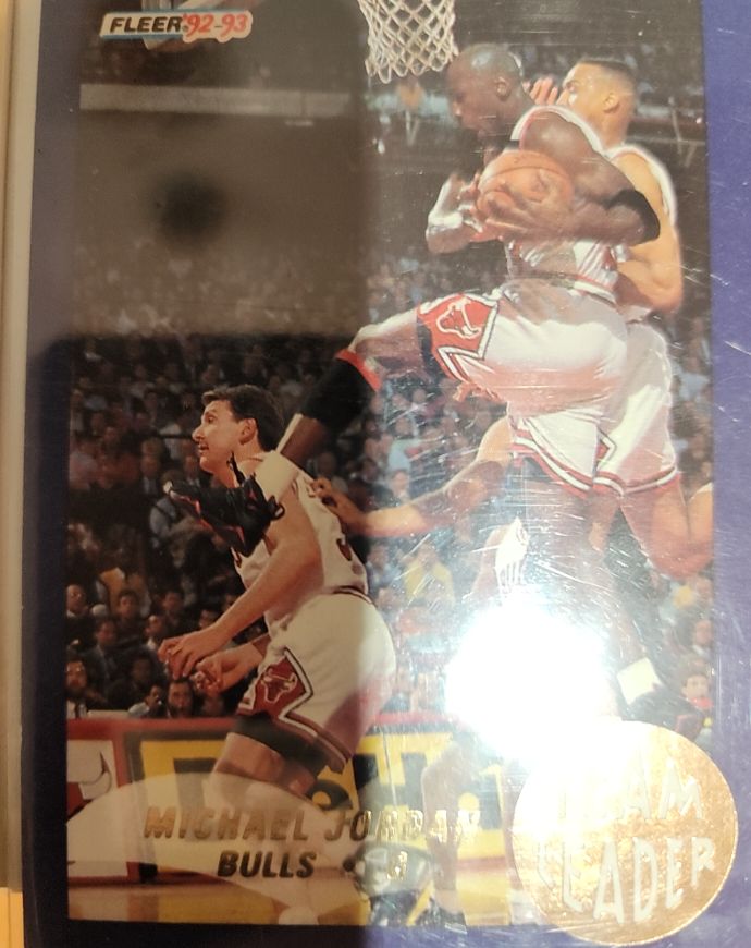 1992-93 Fleer Michael Jordan Chicago Bulls — front