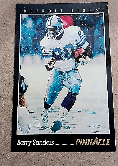 1993 Pinnacle #200 Barry Sanders — front