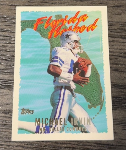 1995 Topps Florida Hotbed #FH15 Michael Irvin — front