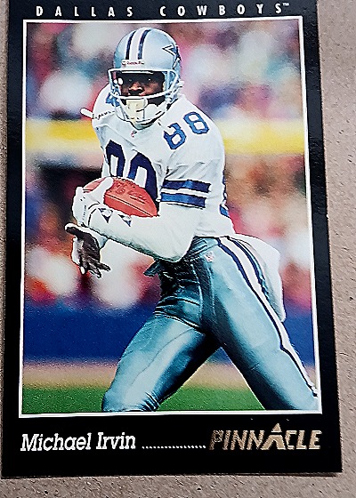 1993 Pinnacle #133 Michael Irvin — front