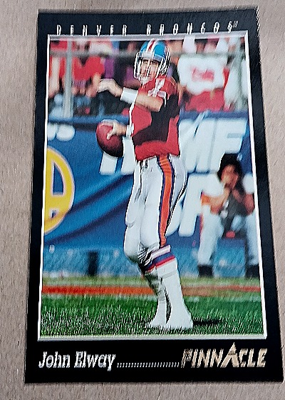 1993 Pinnacle #103 John Elway — front