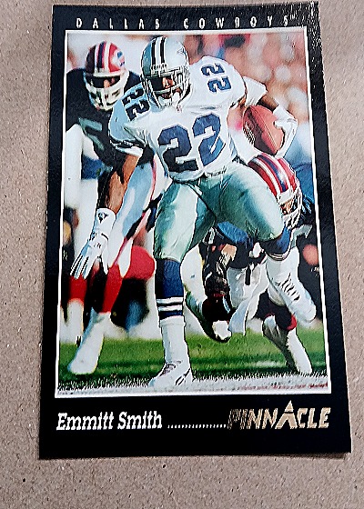 1993 Pinnacle #100 Emmitt Smith — front