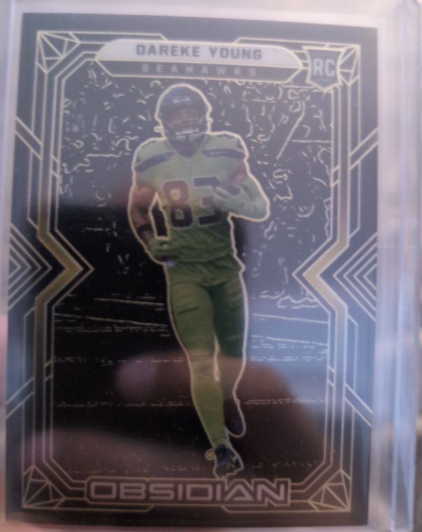 2022 Panini Obsidian #174 Dareke Young — front