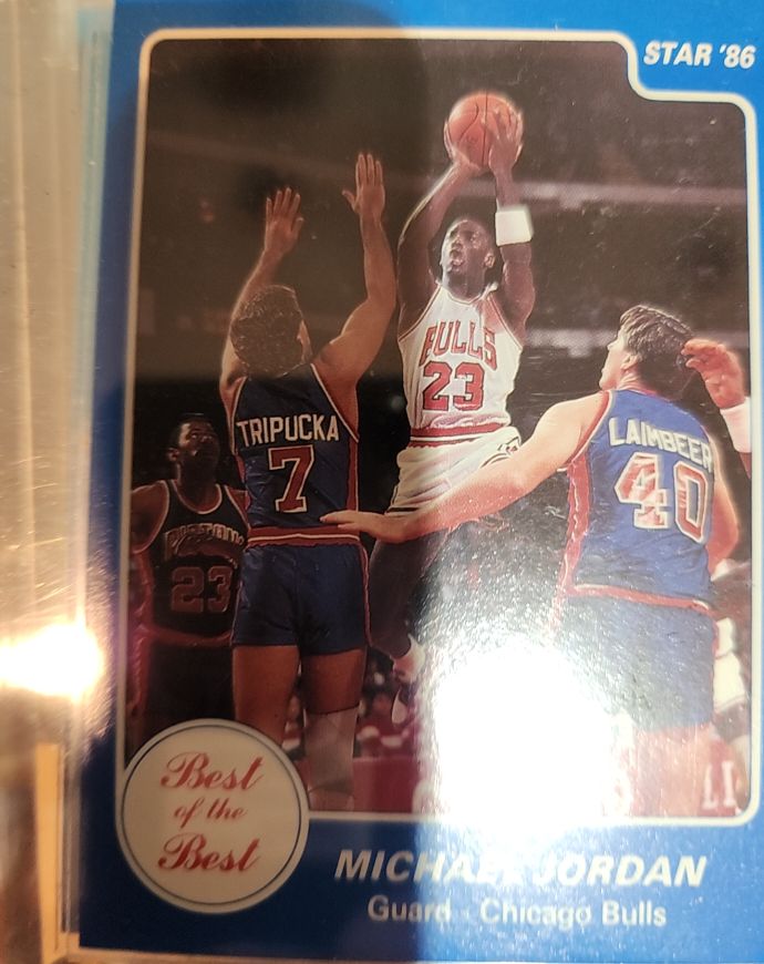1986 Star Best of the Best #23 Michael Jordan — front