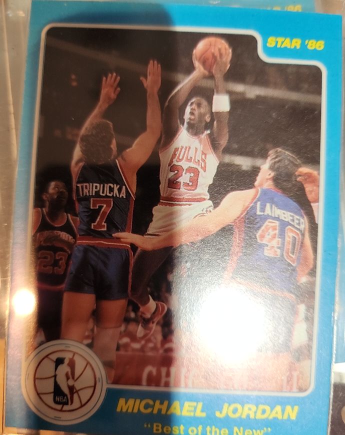 1986 Star Best of the New #2 Michael Jordan — front