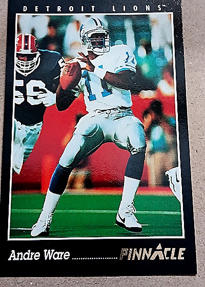 1993 Pinnacle #98 Andre Ware — front