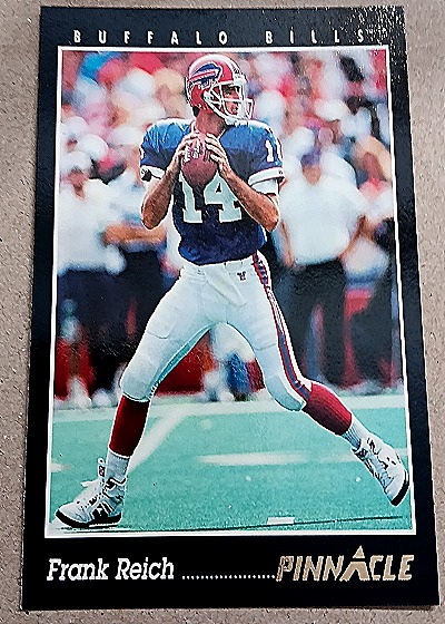 1993 Pinnacle #14 Frank Reich — front