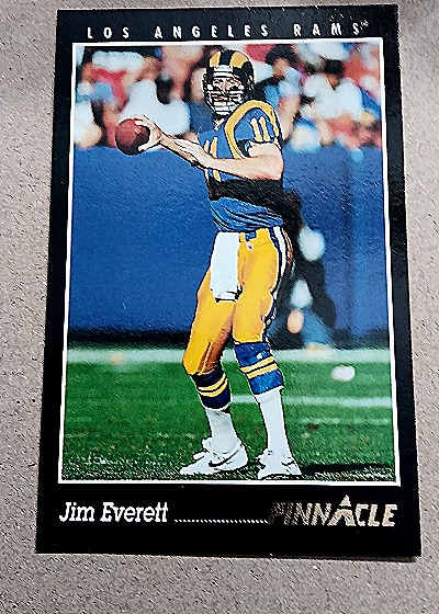 1993 Pinnacle #unknown Jim Everett — front