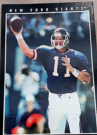 1990 Score #11 Phil Simms — front