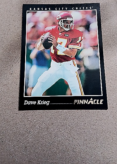 1993 Pinnacle #225 Dave Krieg — front