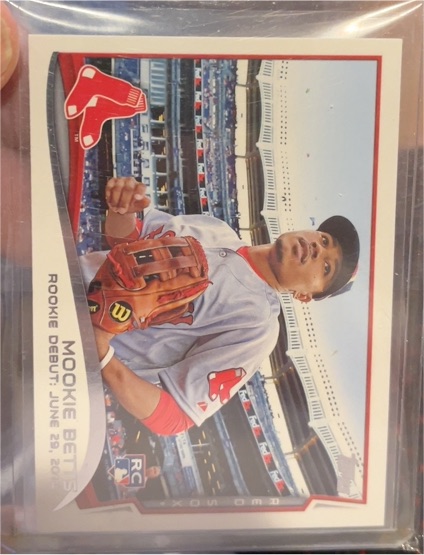 2014 Topps Update #US-301 Mookie Betts — front