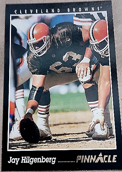 1993 Pinnacle #286 Jay Hilgenberg — front