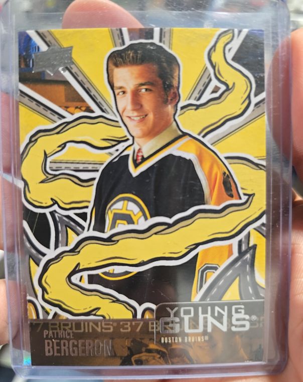 2024-25 Upper Deck Series 1 Young Guns Renewed #YGR-5 Patrice Bergeron — front