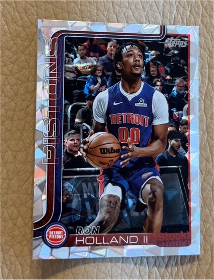 2025-26 Topps Basketball #42 Ron Holland II — front