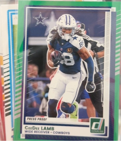 2025 Donruss #29 CeeDee Lamb — front