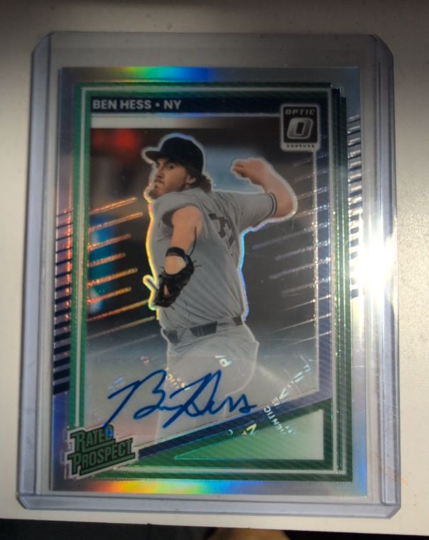 2025 Donruss Optic Rated Prospects #184 Ben Hess — front
