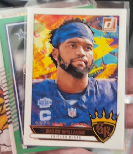 2025 Donruss Gridiron Kings #GK-CWS Caleb Williams — front
