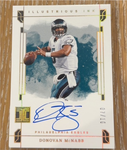 2024 Panini Impeccable Illustrious Ink #Donovan McNabb — front