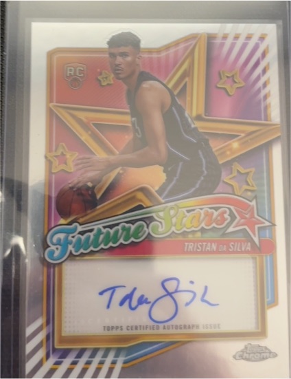 2024-25 Topps Chrome Future Stars #FSA-TD Tristan Da Silva — front