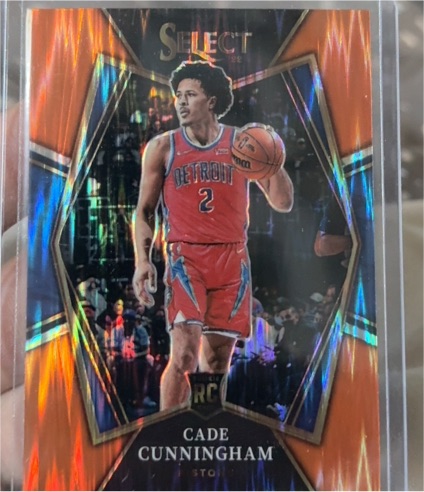 2021-22 Panini Select #116 Cade Cunningham — front