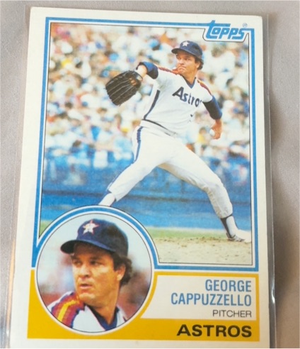 1983 Topps #422 George Cappuzzello — front