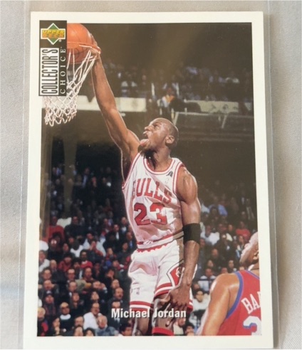 1994-95 Upper Deck Collector's Choice #240 Michael Jordan — front