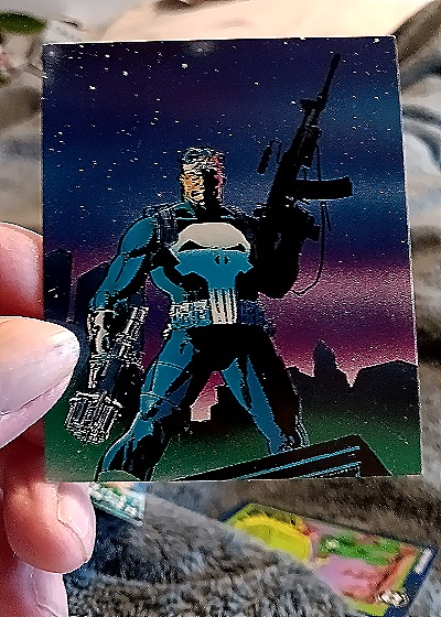 1992 Comic Images The Punisher War Journal Entry #18 Arsenal — front