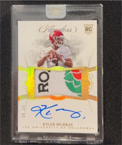 2019 Panini Flawless Collegiate #RC Kyler Murray — front