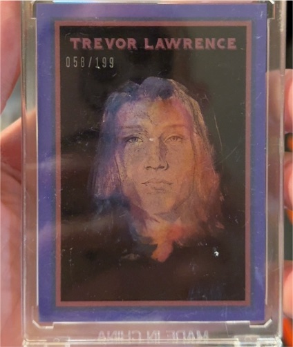 2021 Topps #058 Trevor Lawrence — front