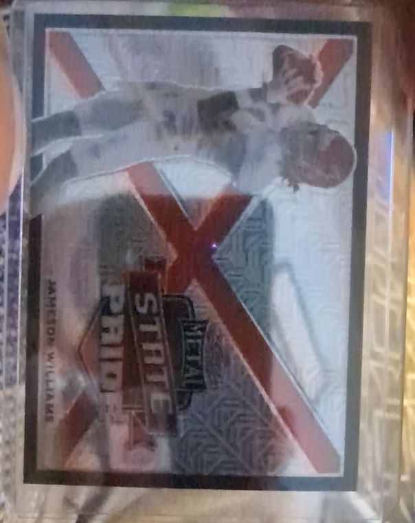 2022 Leaf Metal State Pride #SP-JW1 Jameson Williams — front