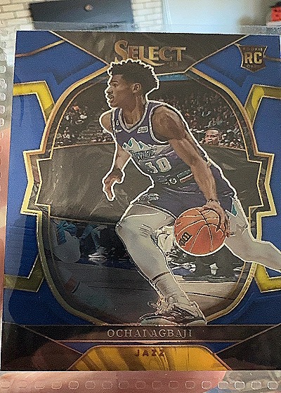2022-23 Panini Select #96 Ochai Agbaji — front