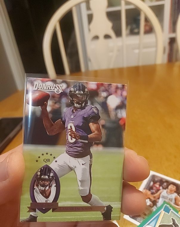 2025 Donruss #38 Lamar Jackson — front
