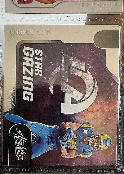 2022 Panini Absolute #SG-16 Cooper Kupp Star Gazing — front