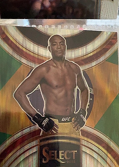 2021 Panini Select UFC #1 Anderson Silva — front