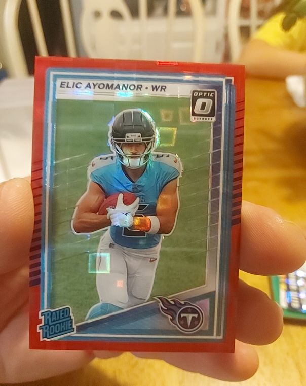 2025 Donruss Optic #unknown Elic Ayomanor — front