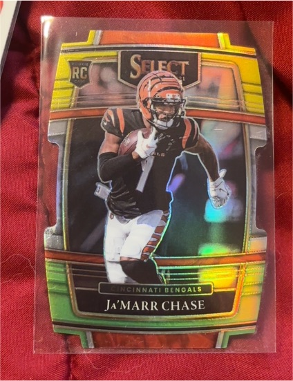 2021 Panini Select Concourse #47 Ja'Marr Chase — front