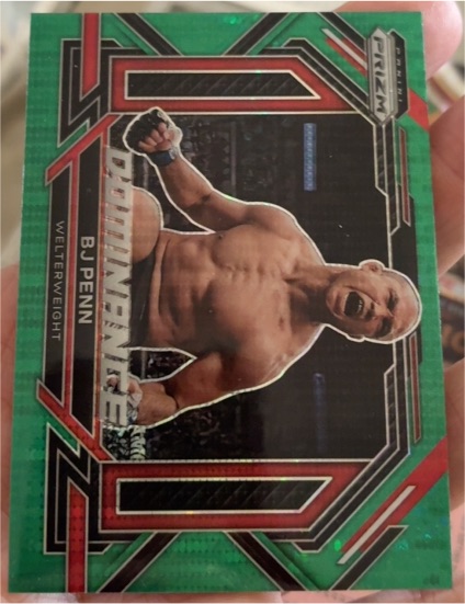2023 Panini Prizm UFC Dominance #23 BJ Penn — front